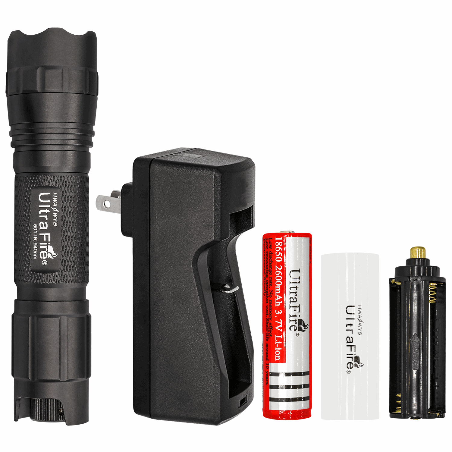 501-IR Infrared Hunting Flashlight - UltraFire