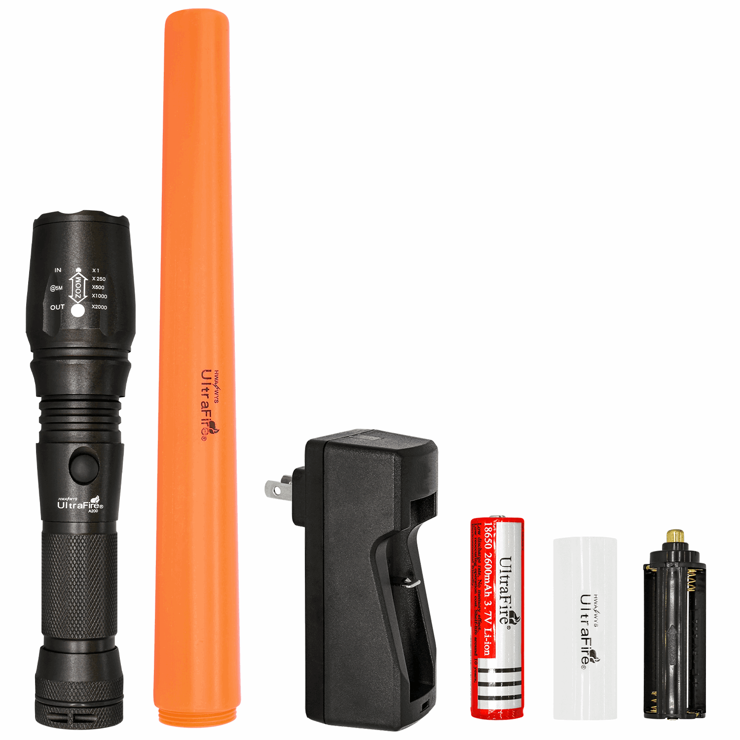 UltraFire A200 Traffic Wand - 800 LUMENS | 230M | 10 HOURS UltraFire A200 Traffic Wand - 800 LUMENS | 230M | 10 HOURS