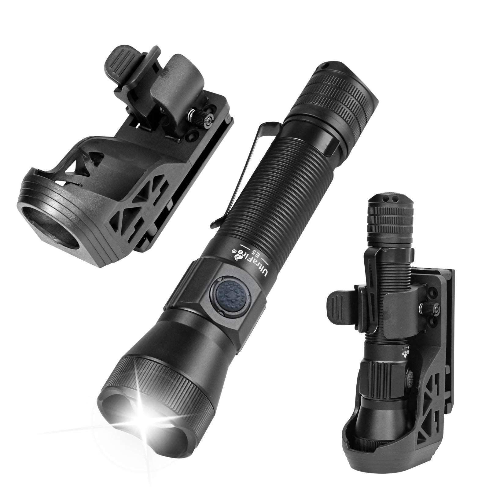 Ultrafire flashlight holster hotsell