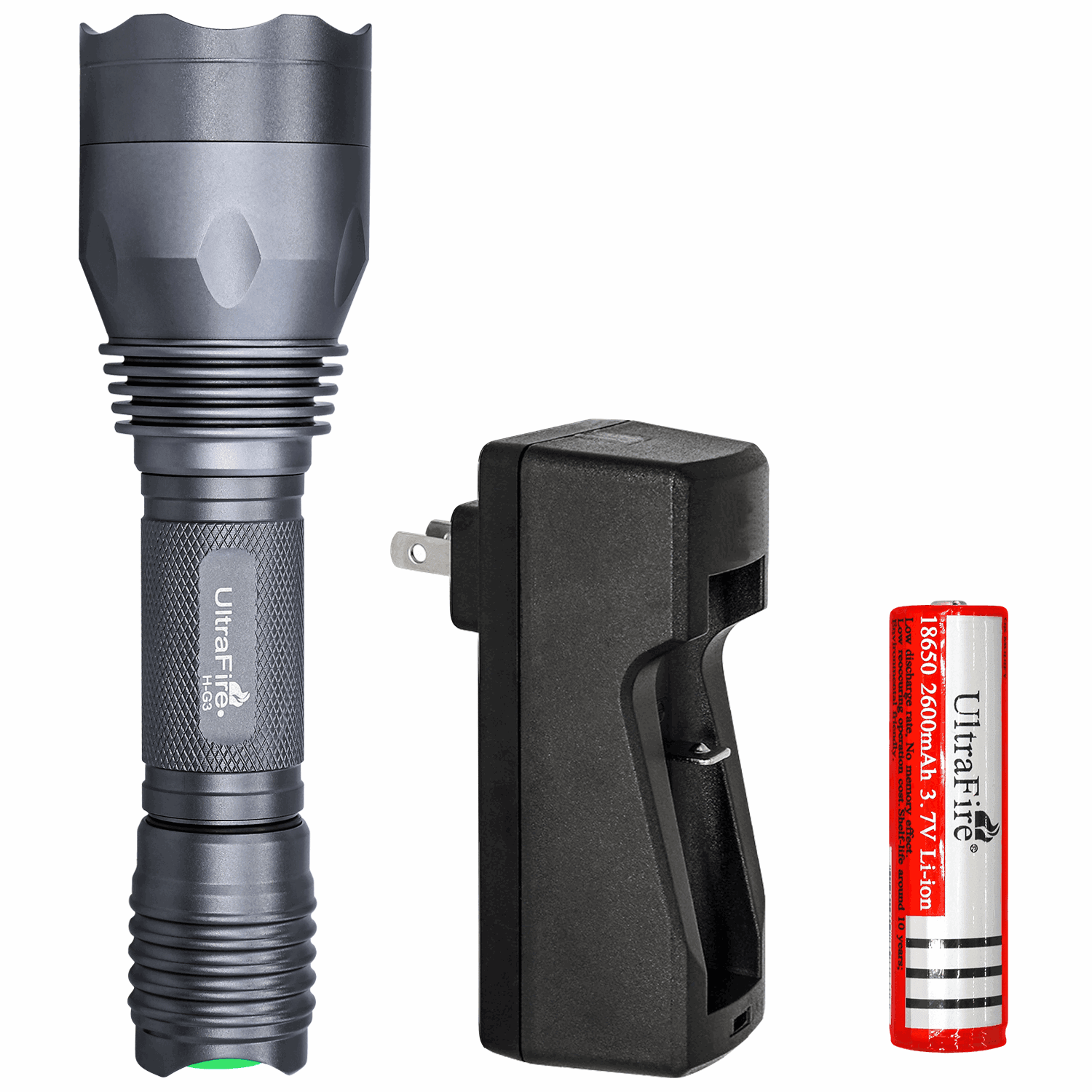 H-G3/R3/B3 Hunting Flashlight - UltraFire