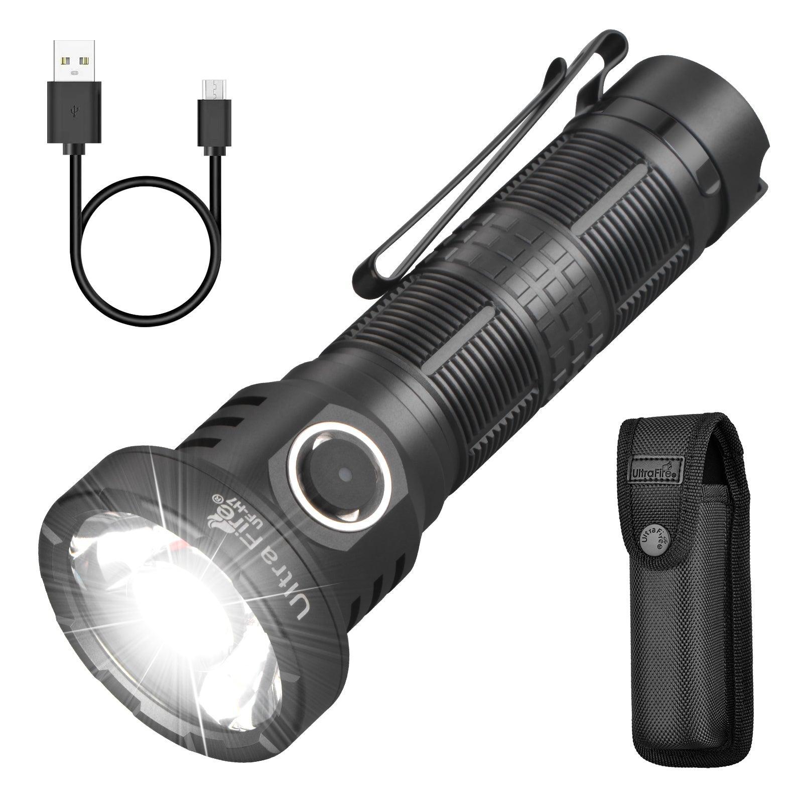 UF-H7 Rechargeable Tactical Flashlight - UltraFire