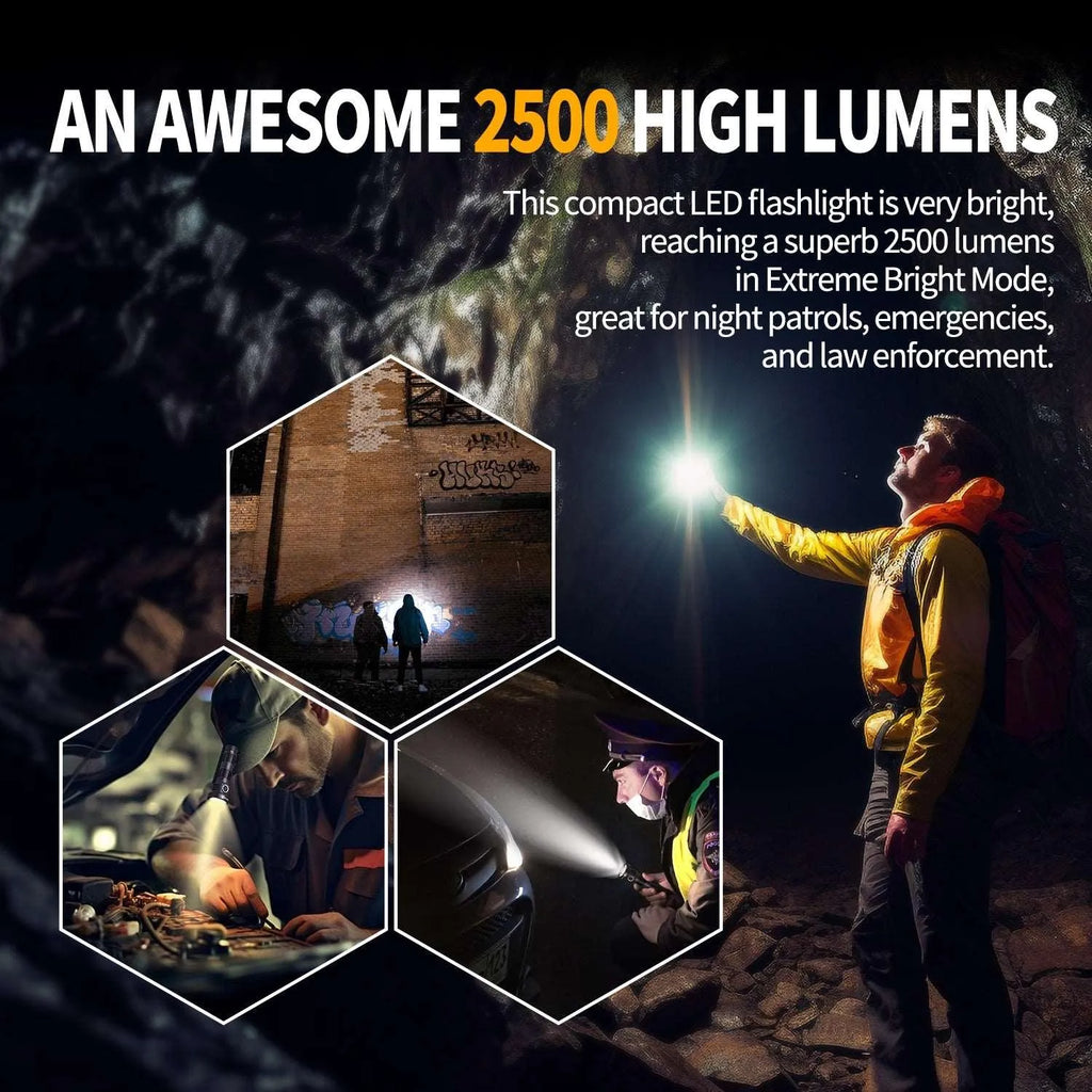 UltraFire UF Series - Flagship High-Performance Tactical Flashlights