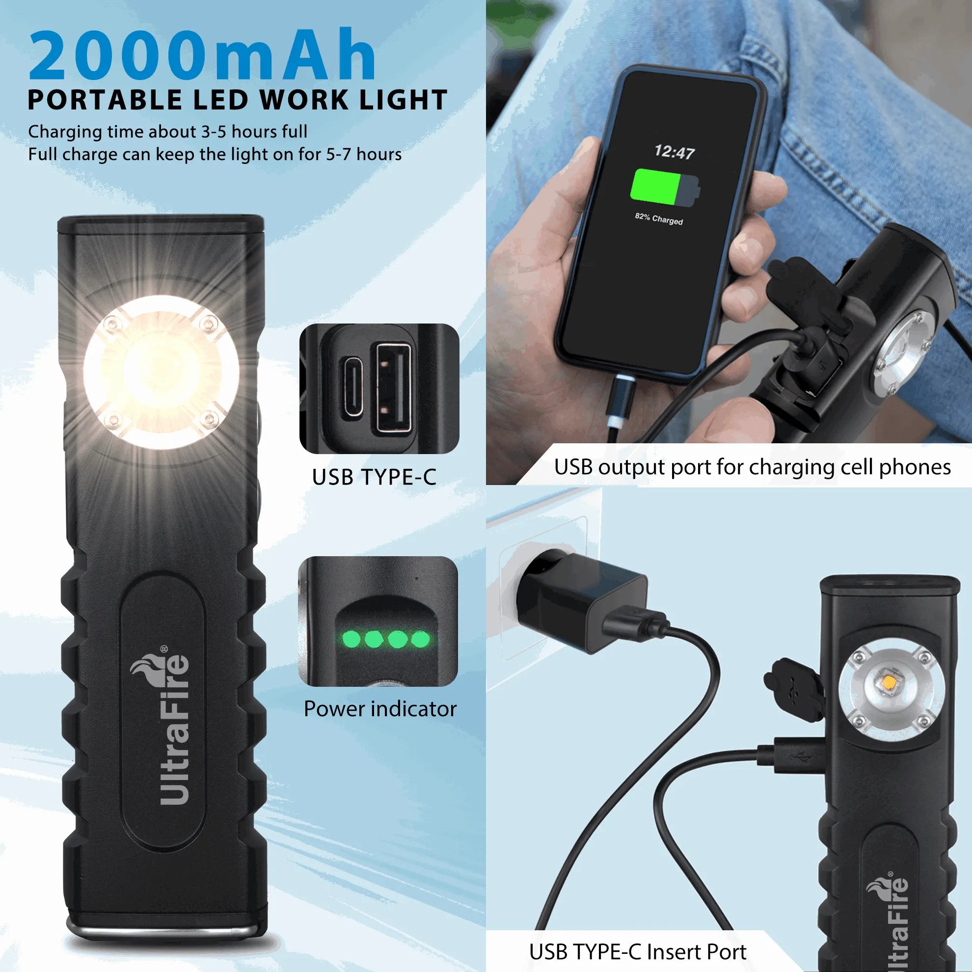 S1 Mr.Clutch EDC Flashlight - UltraFire