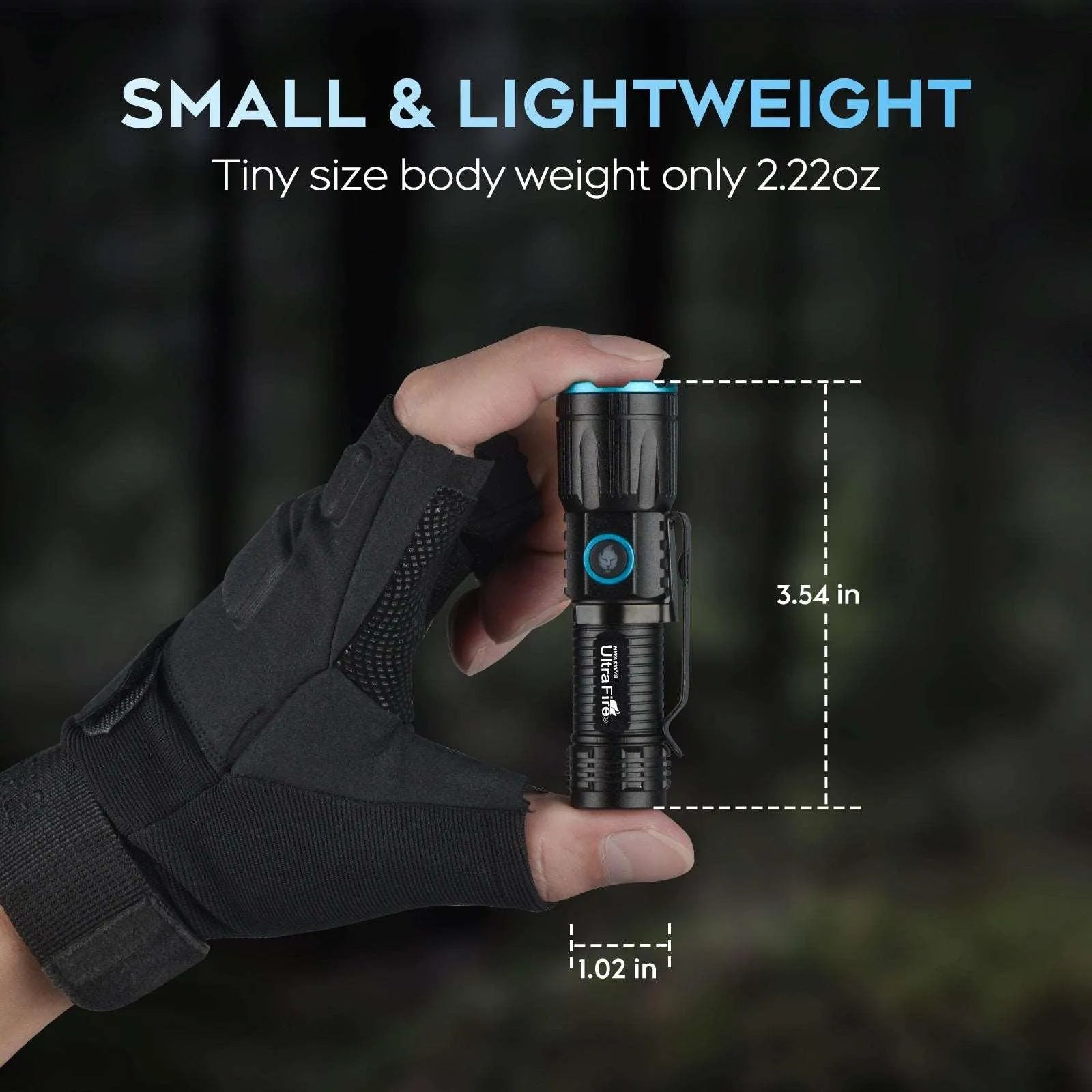 SH-16027 Rechargeable EDC Flashlight - UltraFire