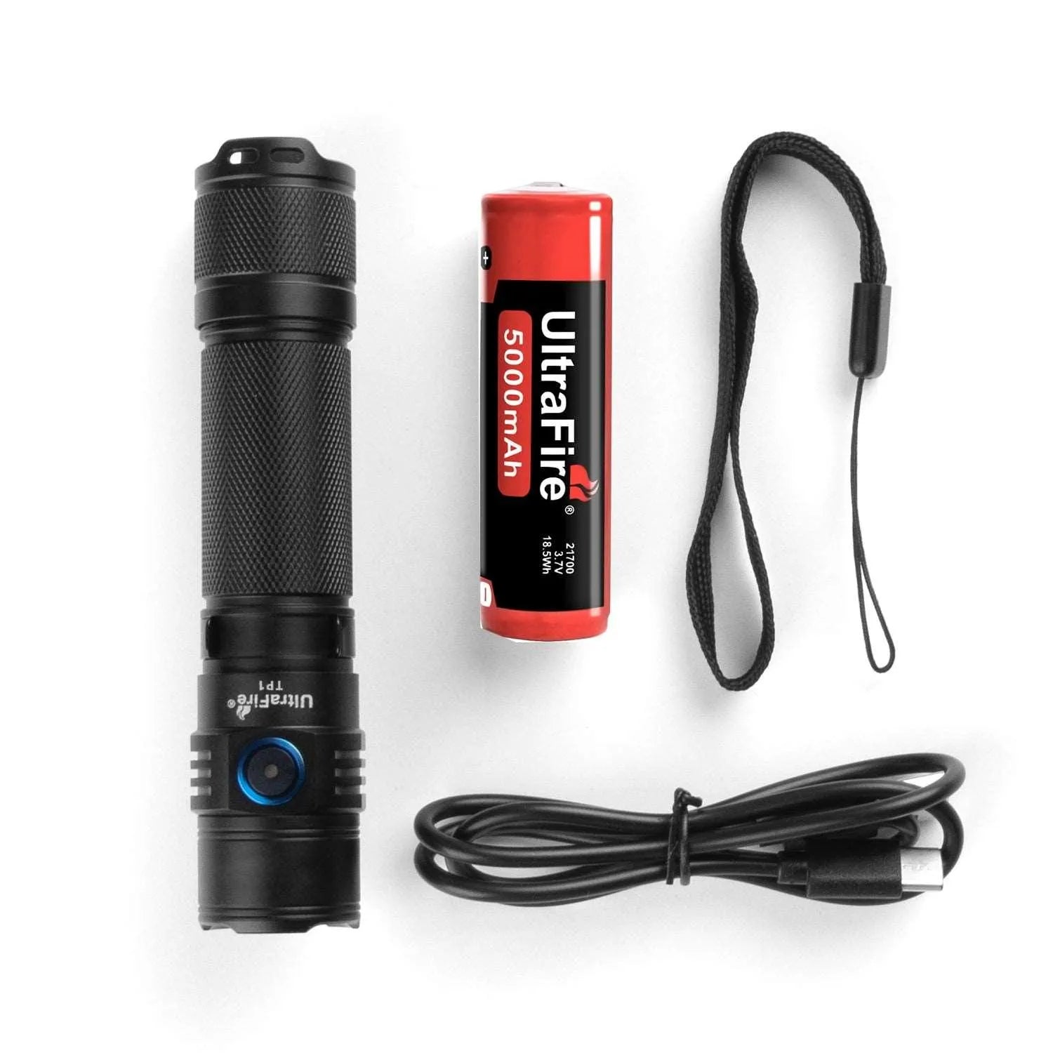 TP1 Rechargeable Tactical Flashlight - UltraFire