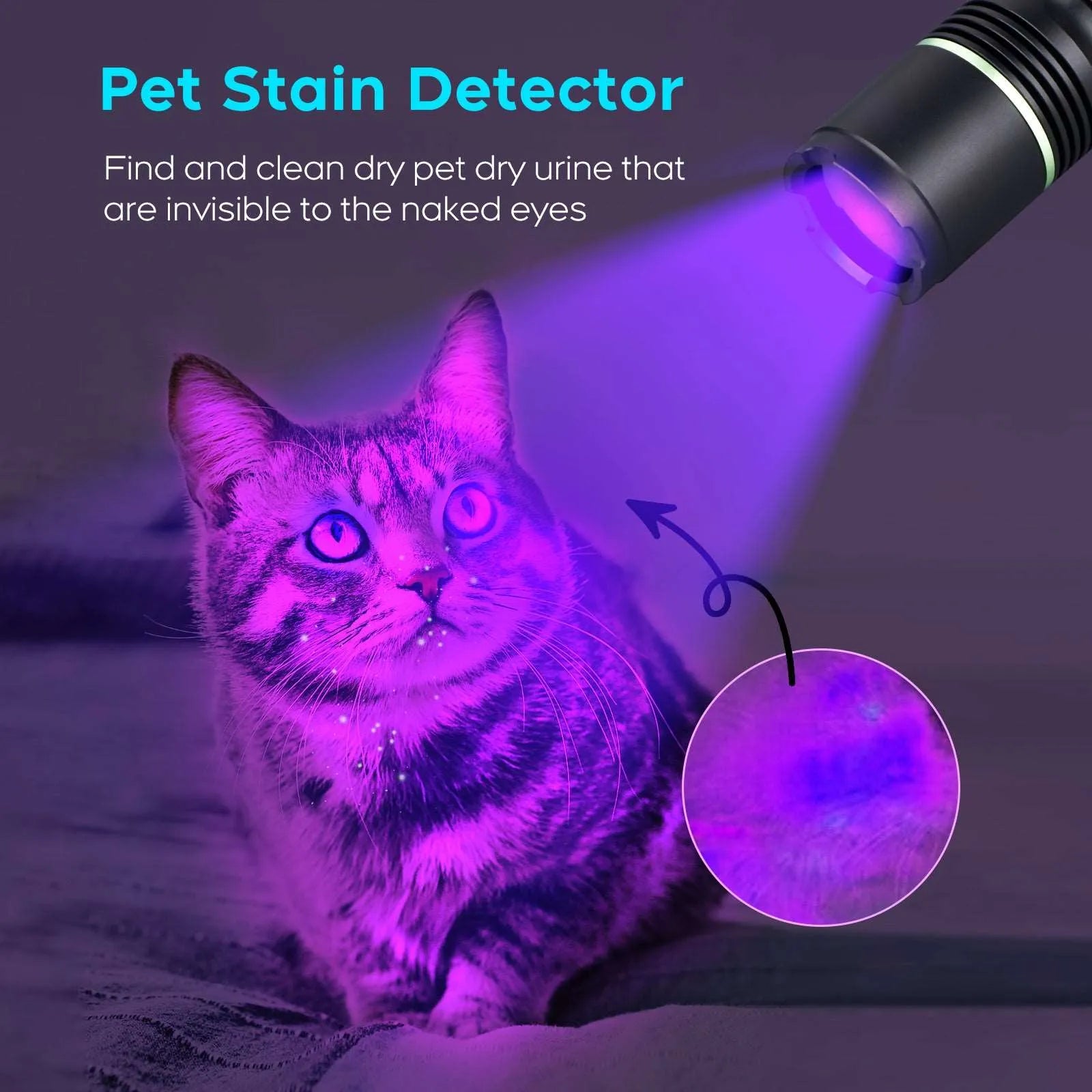 UF-1701 Black Light UV Flashlight - UltraFire