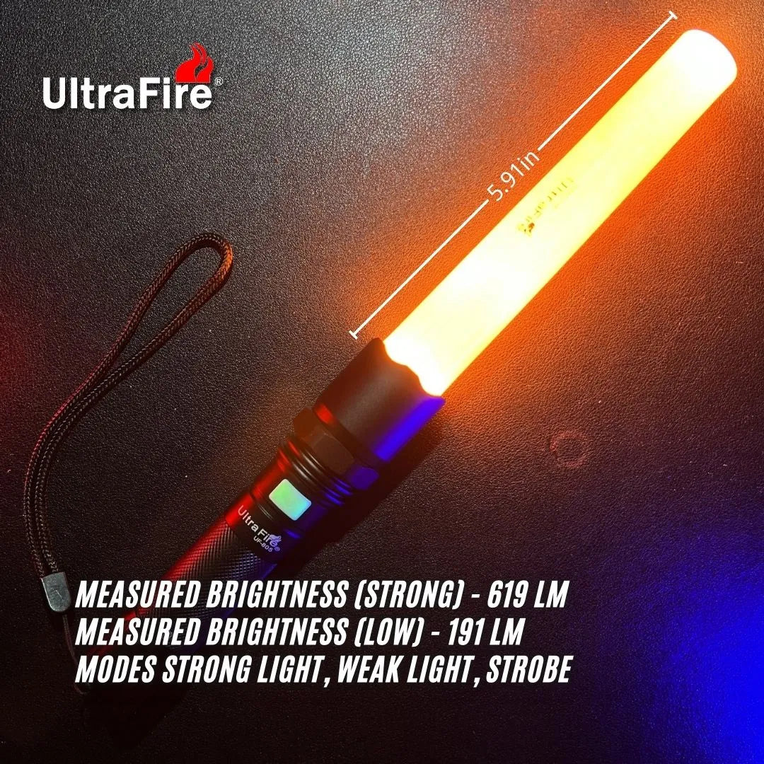 UltraFire UF-805 Traffic Wand - 619LM