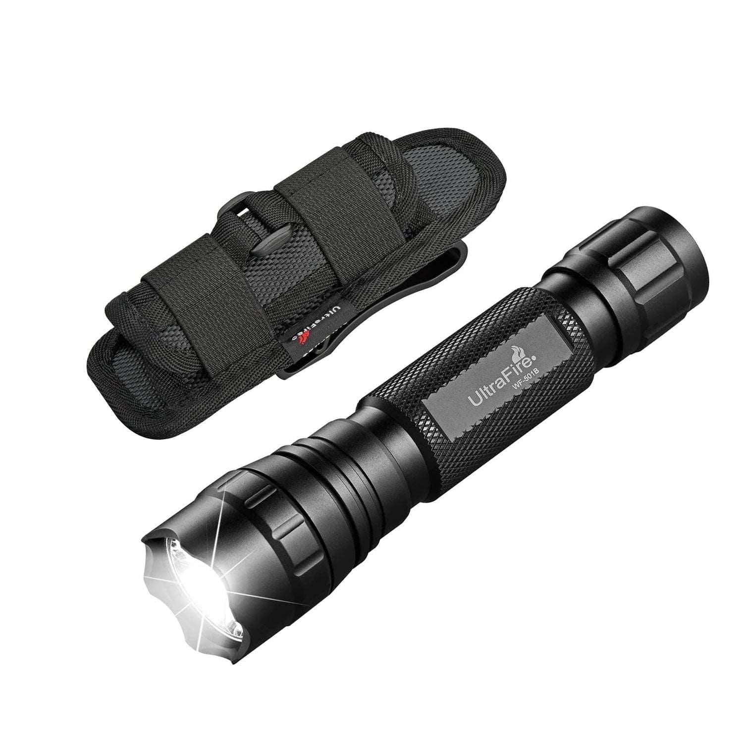 WF-501B Tactical Flashlight - With Holster - UltraFire