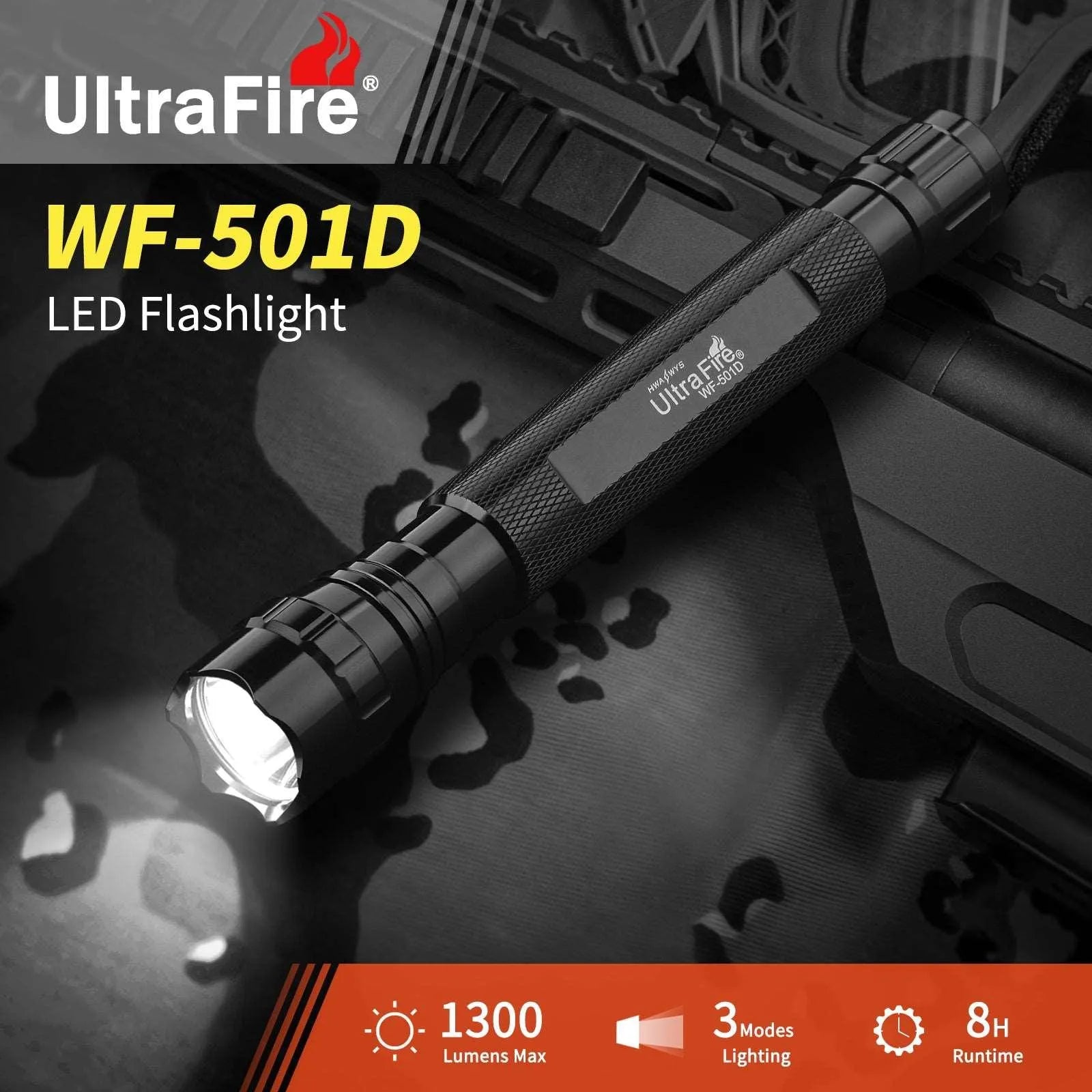 WF-501D Tactical Flashlight - UltraFire