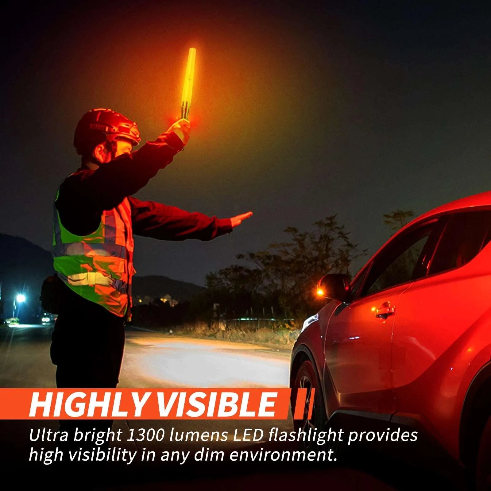 WF-501D Traffic Wand Flashlight - UltraFire