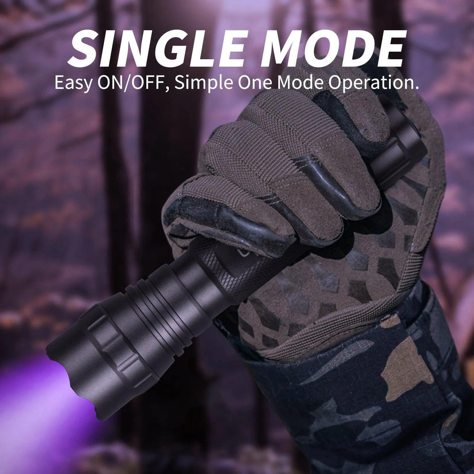 WF-501UV Flashlight (10W) - UltraFire