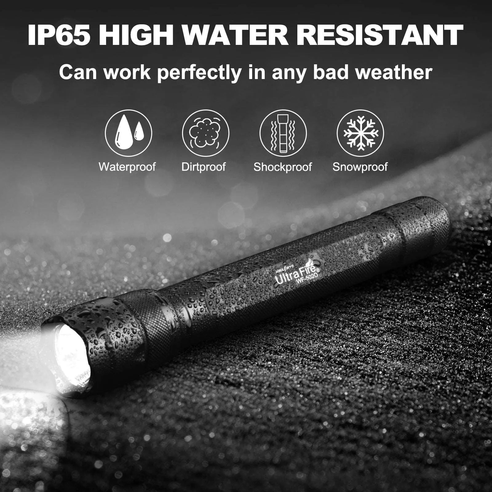 WF-502D Tactical Flashlight - UltraFire