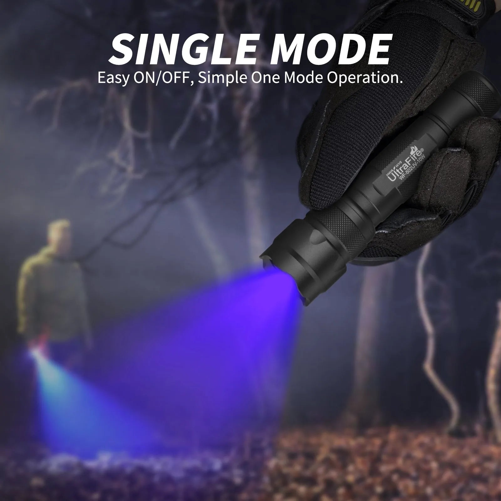 UltraFire WF-502UV UV Flashlight UltraFire WF-502UV UV Flashlight