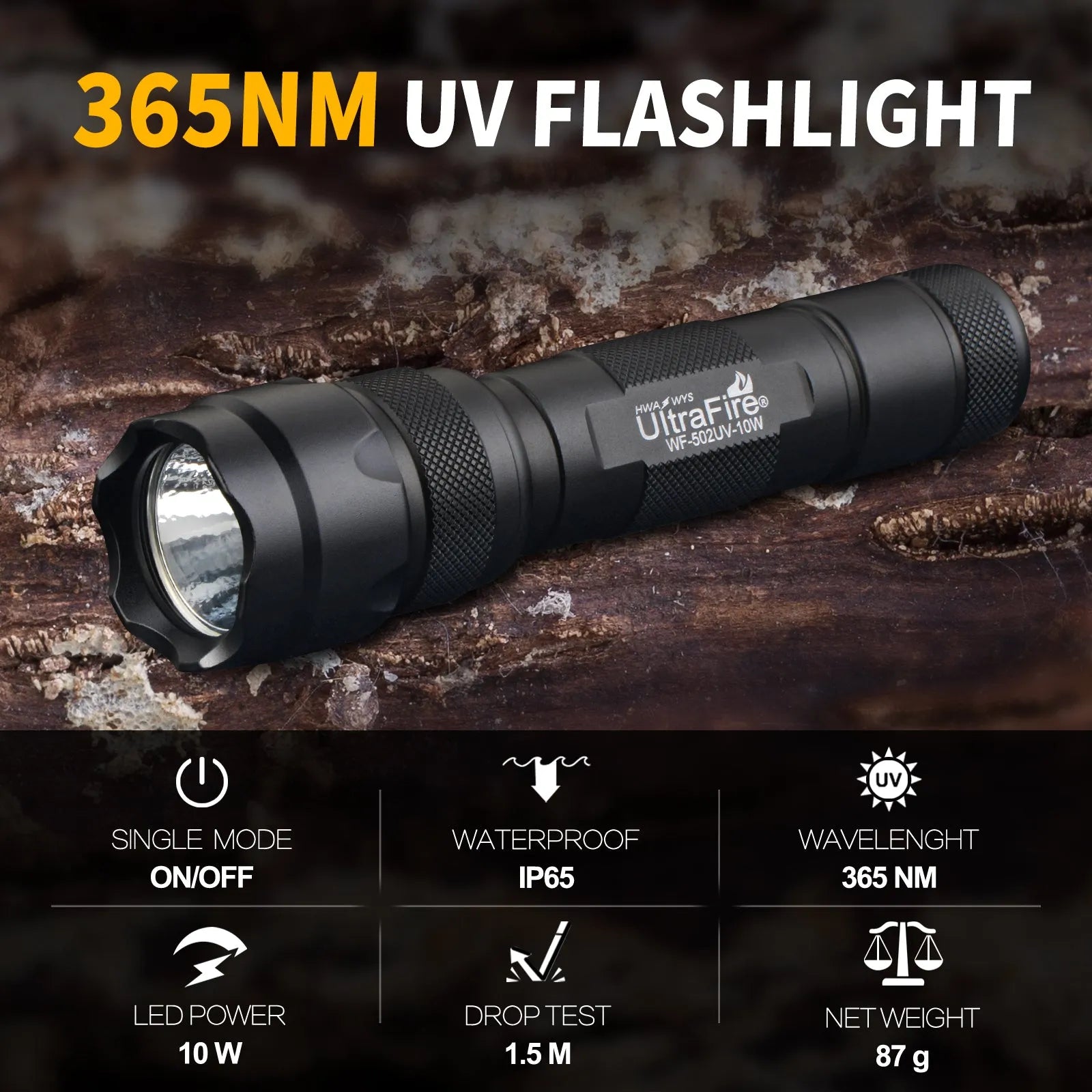 UltraFire® WF-502UV Black Light UltraFire® WF-502UV Black Light