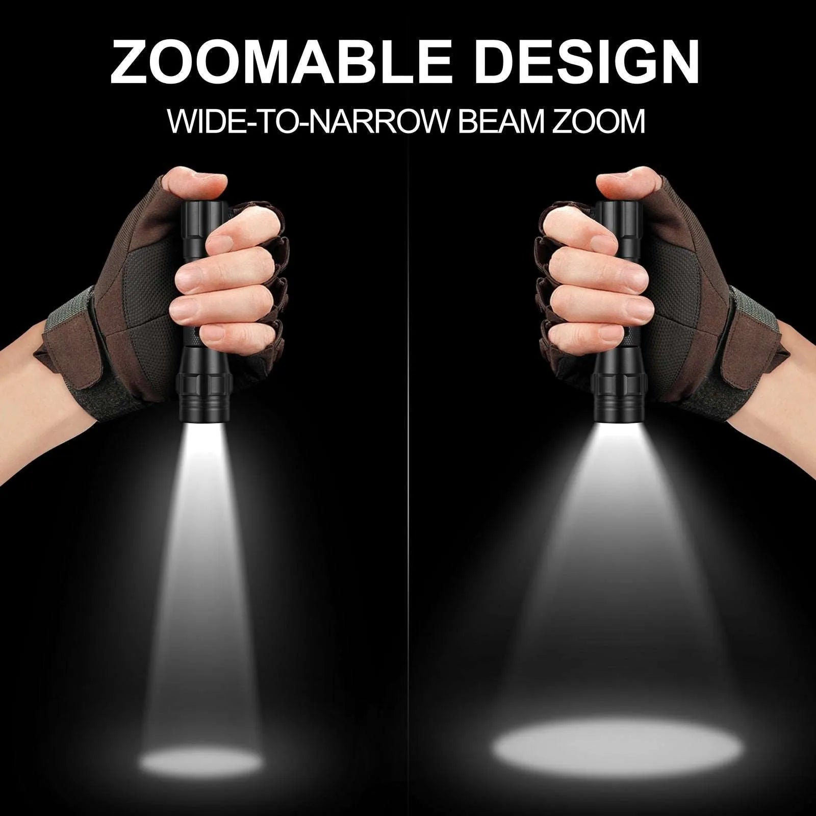 WF-508B Tactical Zoom Flashlight - UltraFire