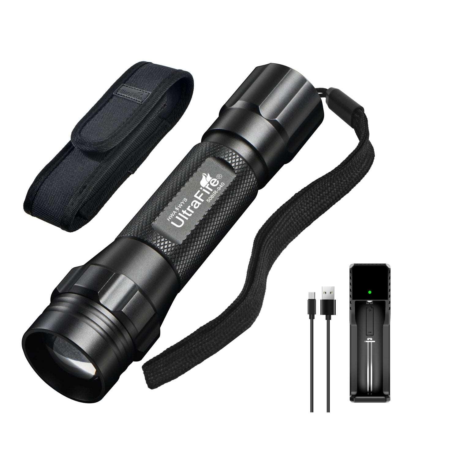 WF-508G/R/IR Hunting Flashlight - UltraFire