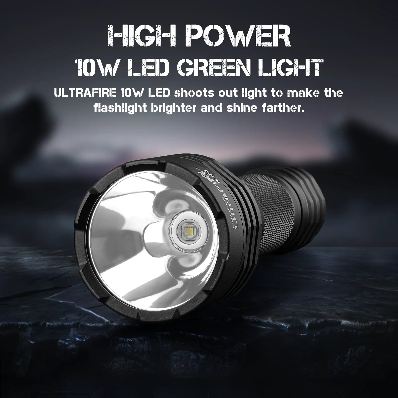 WF-509G Green LED Hunting Flashlight - UltraFire