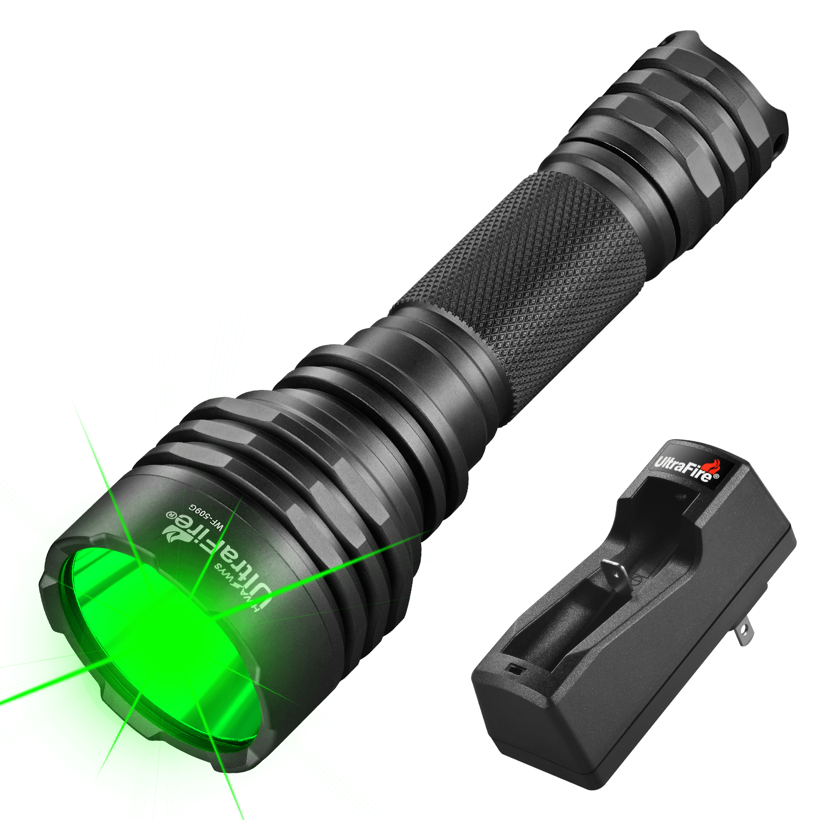 WF-509G Green LED Hunting Flashlight - UltraFire