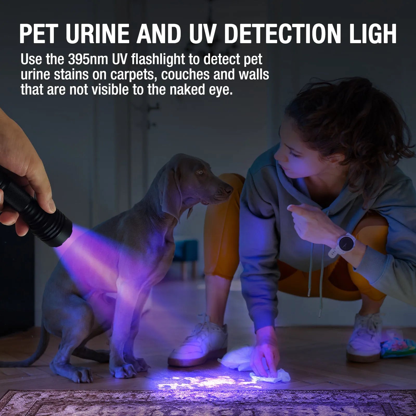 UltraFire WF-509UVN UV Flashlight