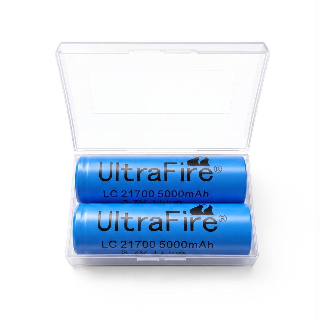 UltraFire® 21700 Rechargeable Flattop Battery