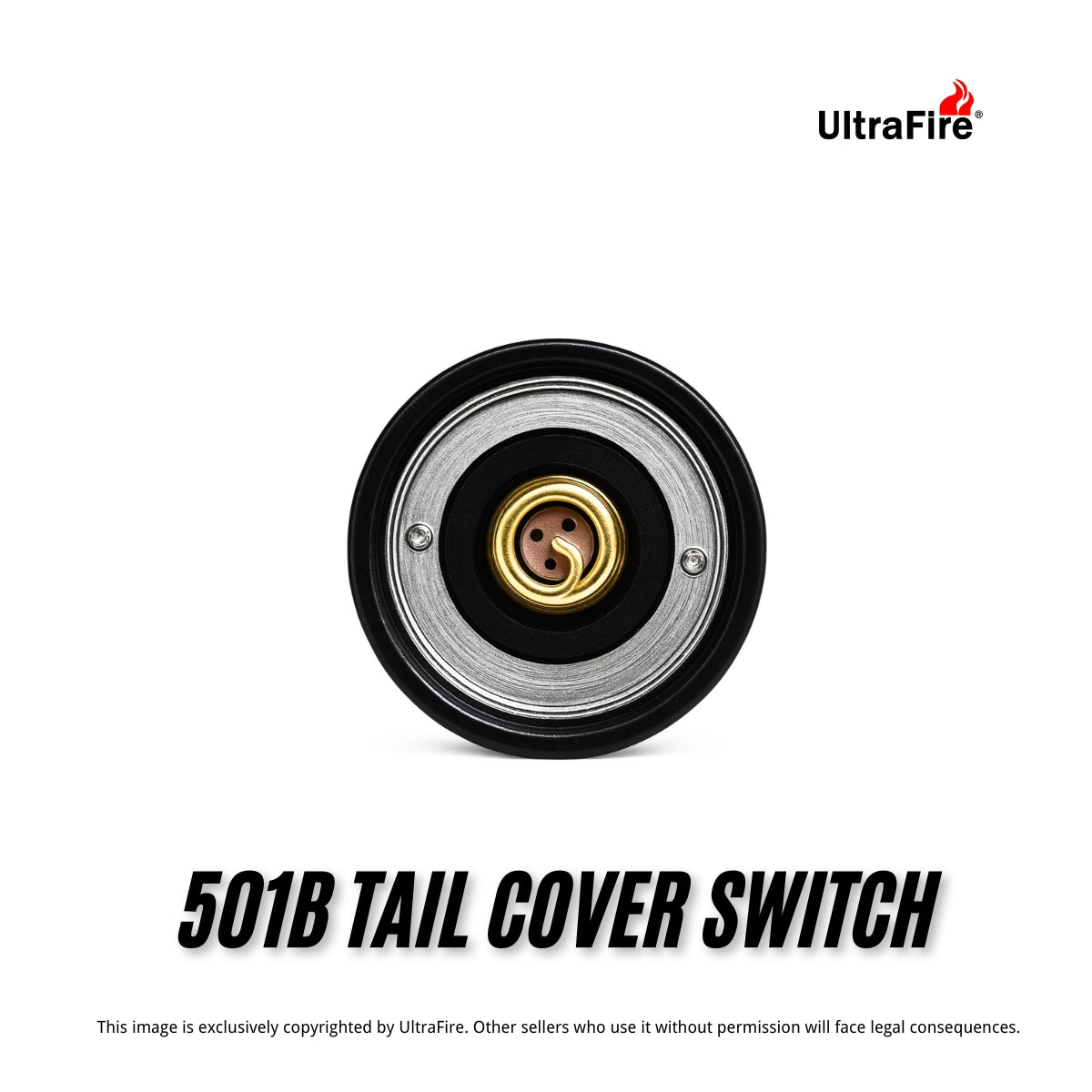 UltraFire TCS Flashlight Tail Cover Switch
