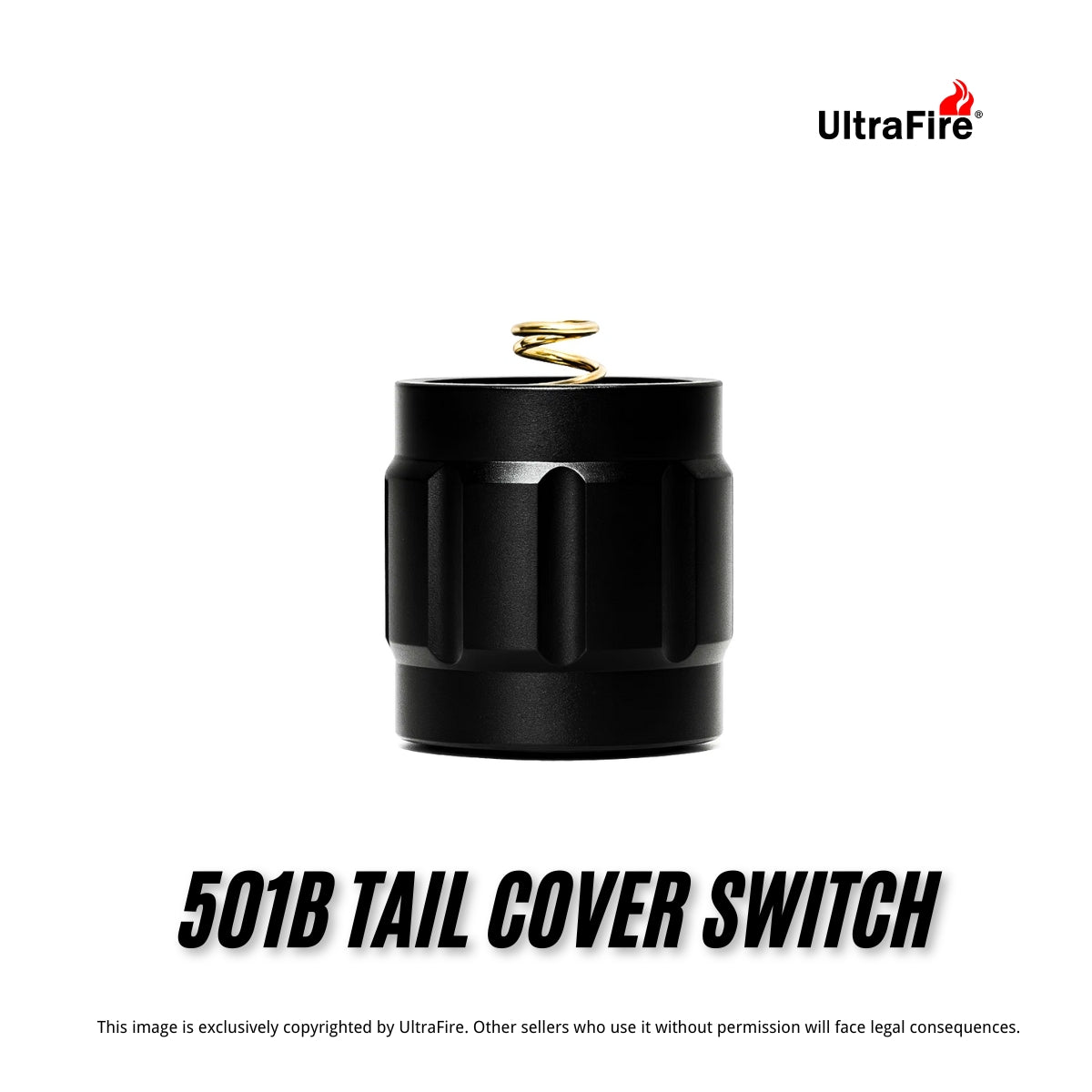 UltraFire TCS Flashlight Tail Cover Switch