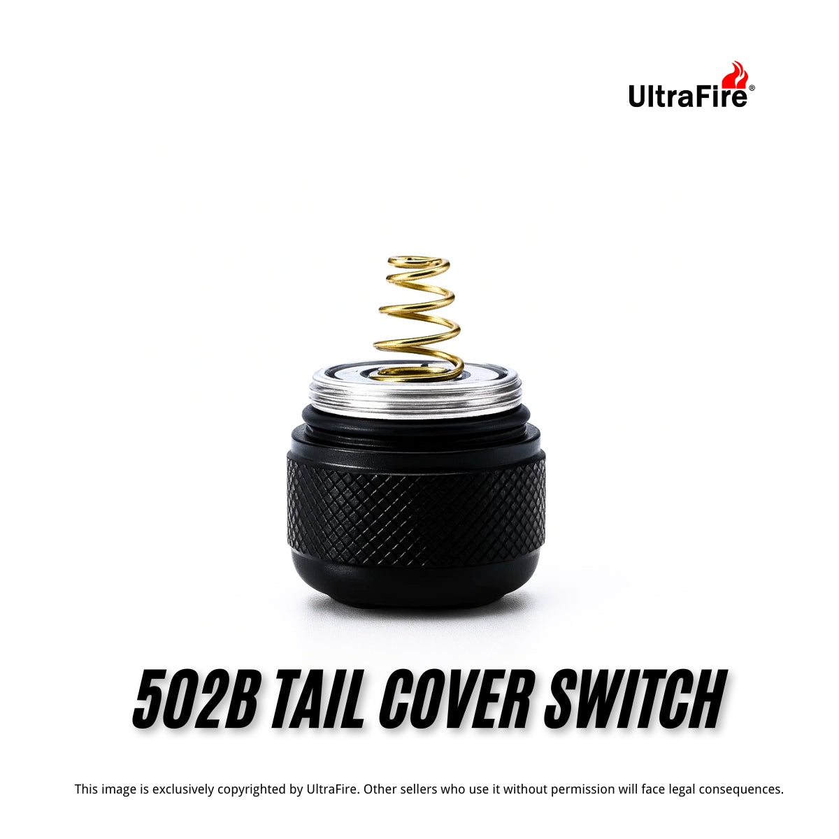 UltraFire TCS Flashlight Tail Cover Switch