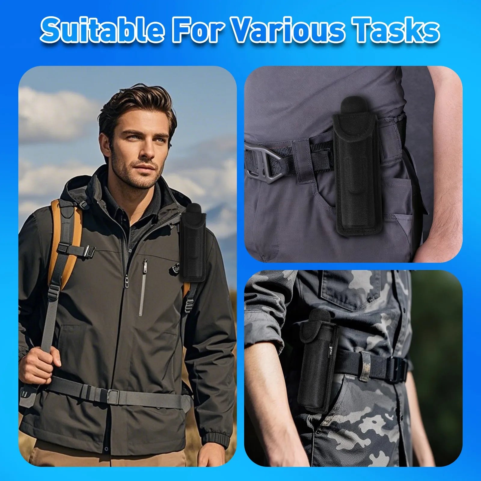 UltraFire 67 Magnetic Flashlight Holster