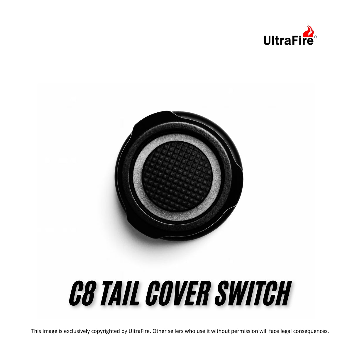 UltraFire TCS Flashlight Tail Cover Switch