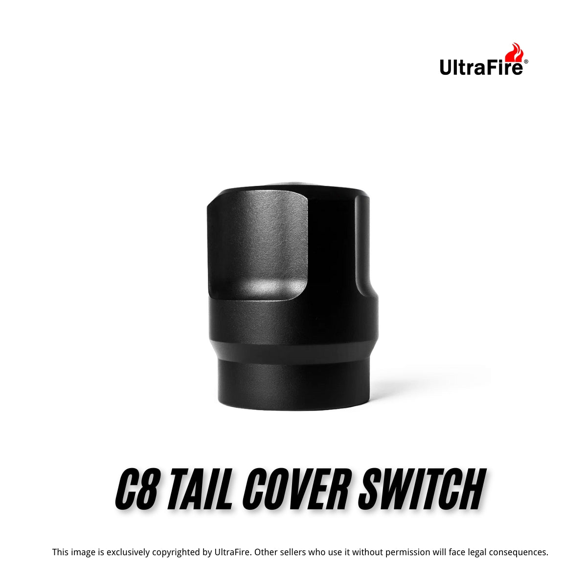 UltraFire TCS Flashlight Tail Cover Switch
