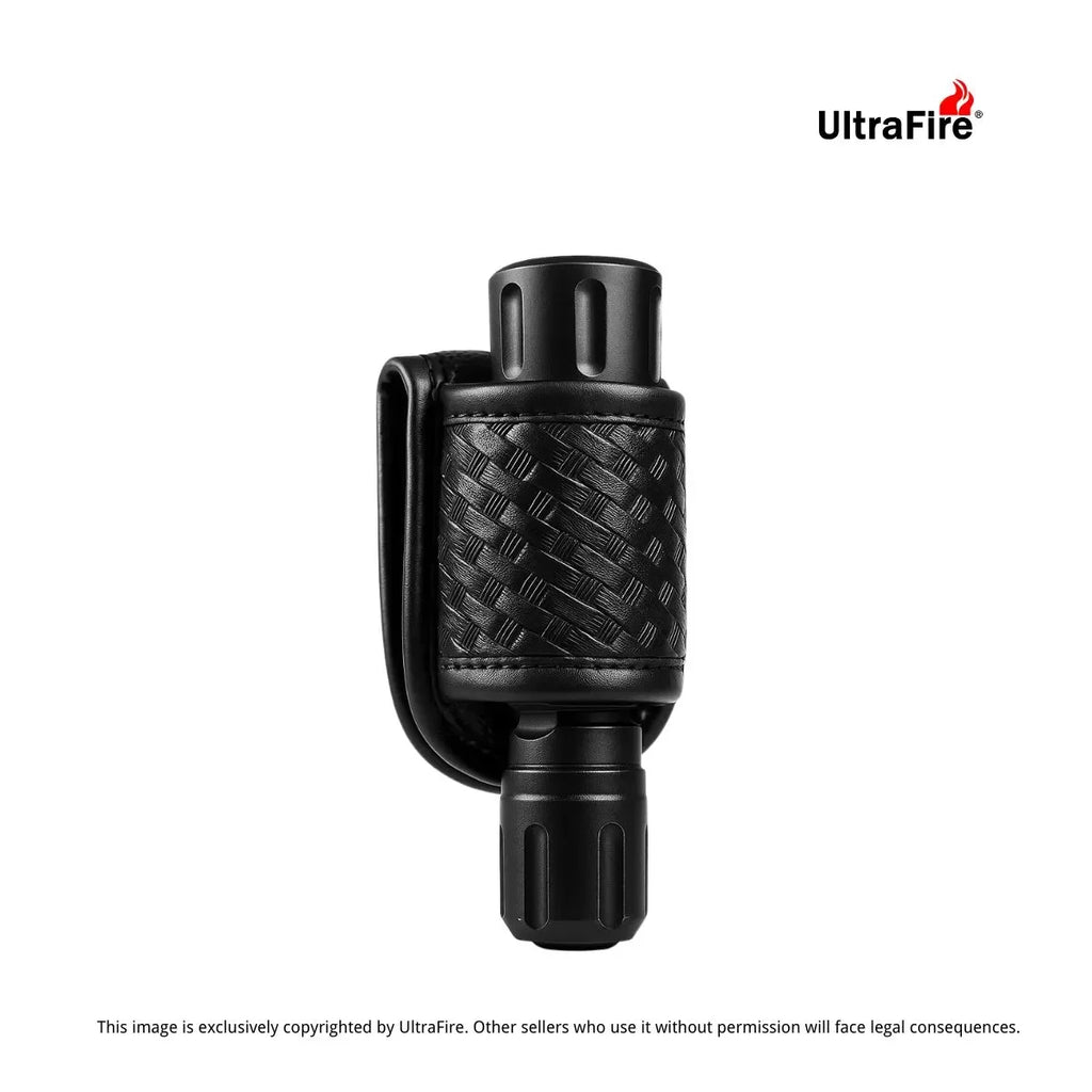 UltraFire® BW1 Compact Basketweave Flashlight Holder