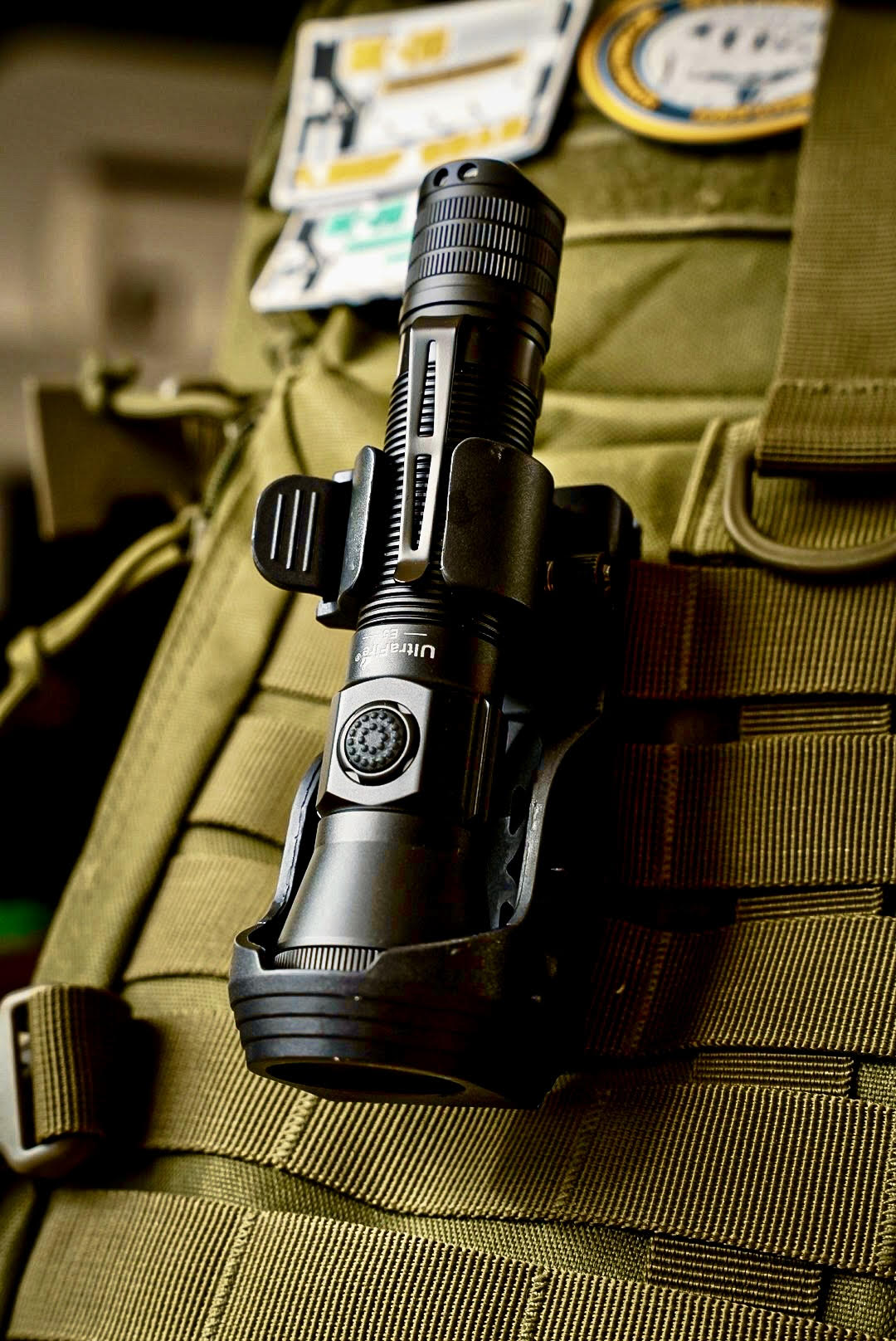 UltraFire® E5 Rechargeable Tactical Flashlight With Holster