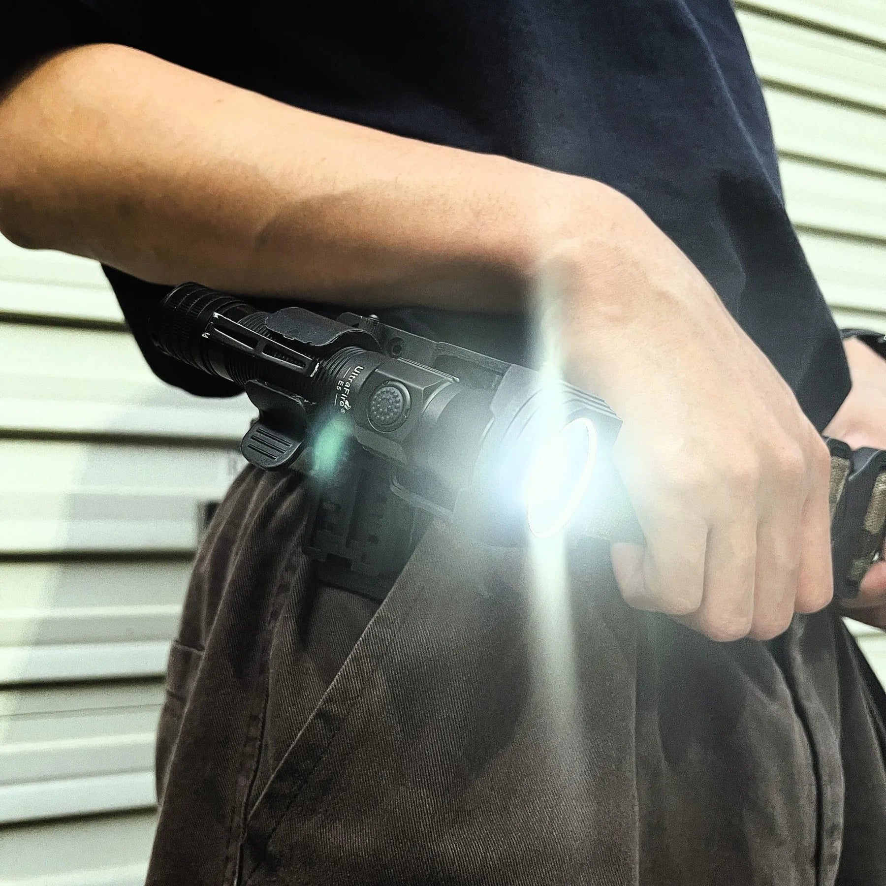 UltraFire® E5 Rechargeable Tactical Flashlight