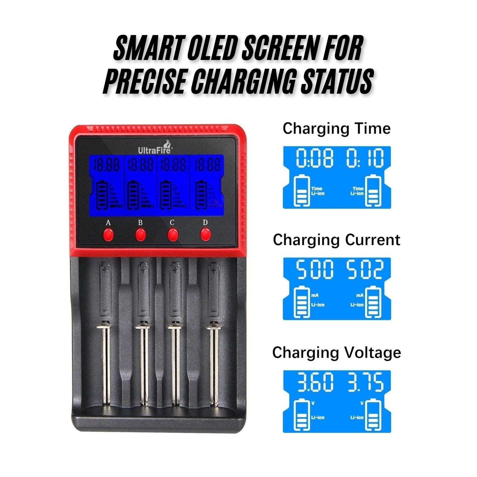 UltraFire H4 Battery Charger