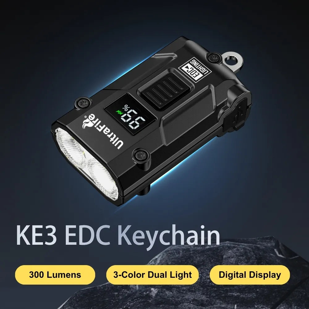 UltraFire® KE3 Keychain Flashlight