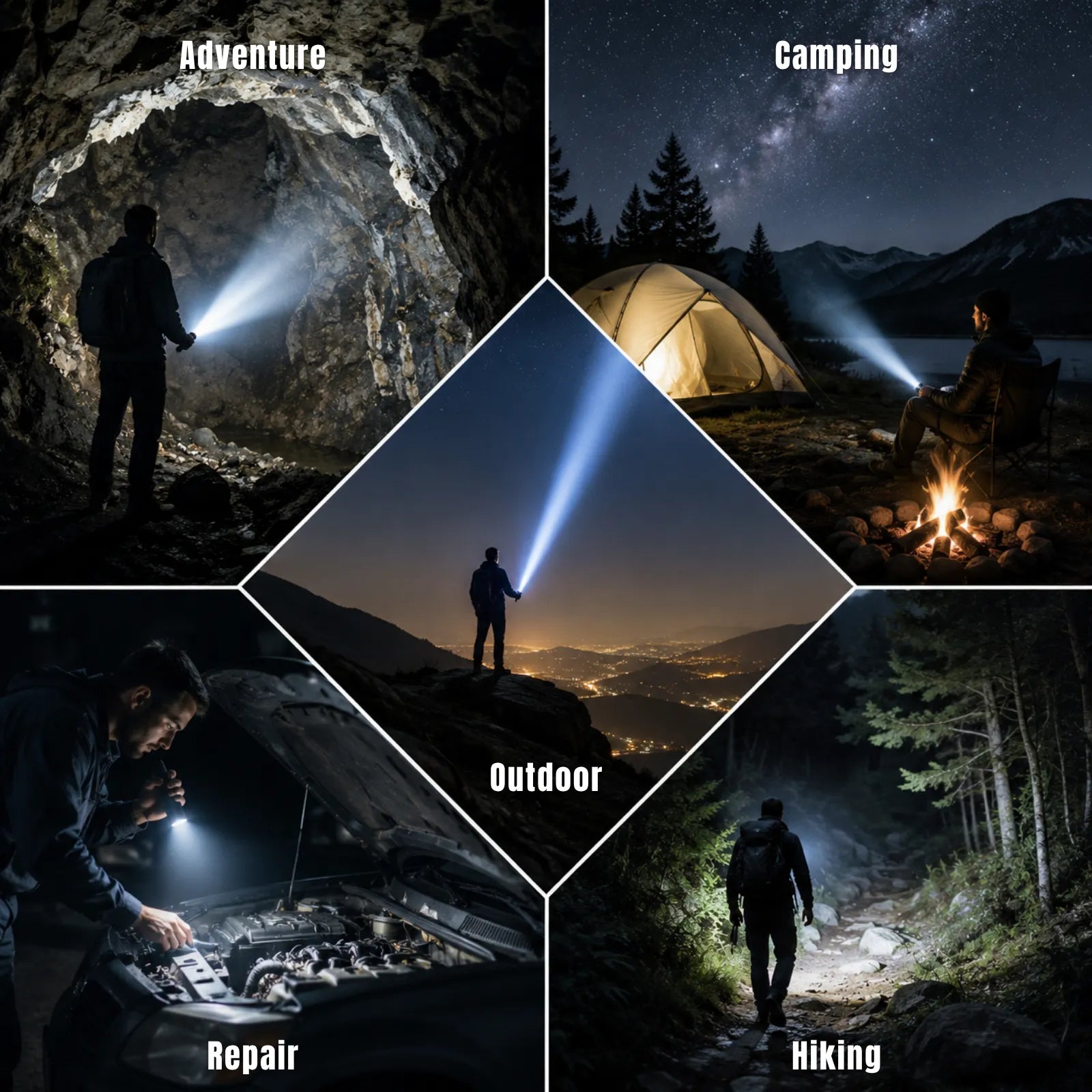 UltraFire® KT1 Tactiacl Flashlight