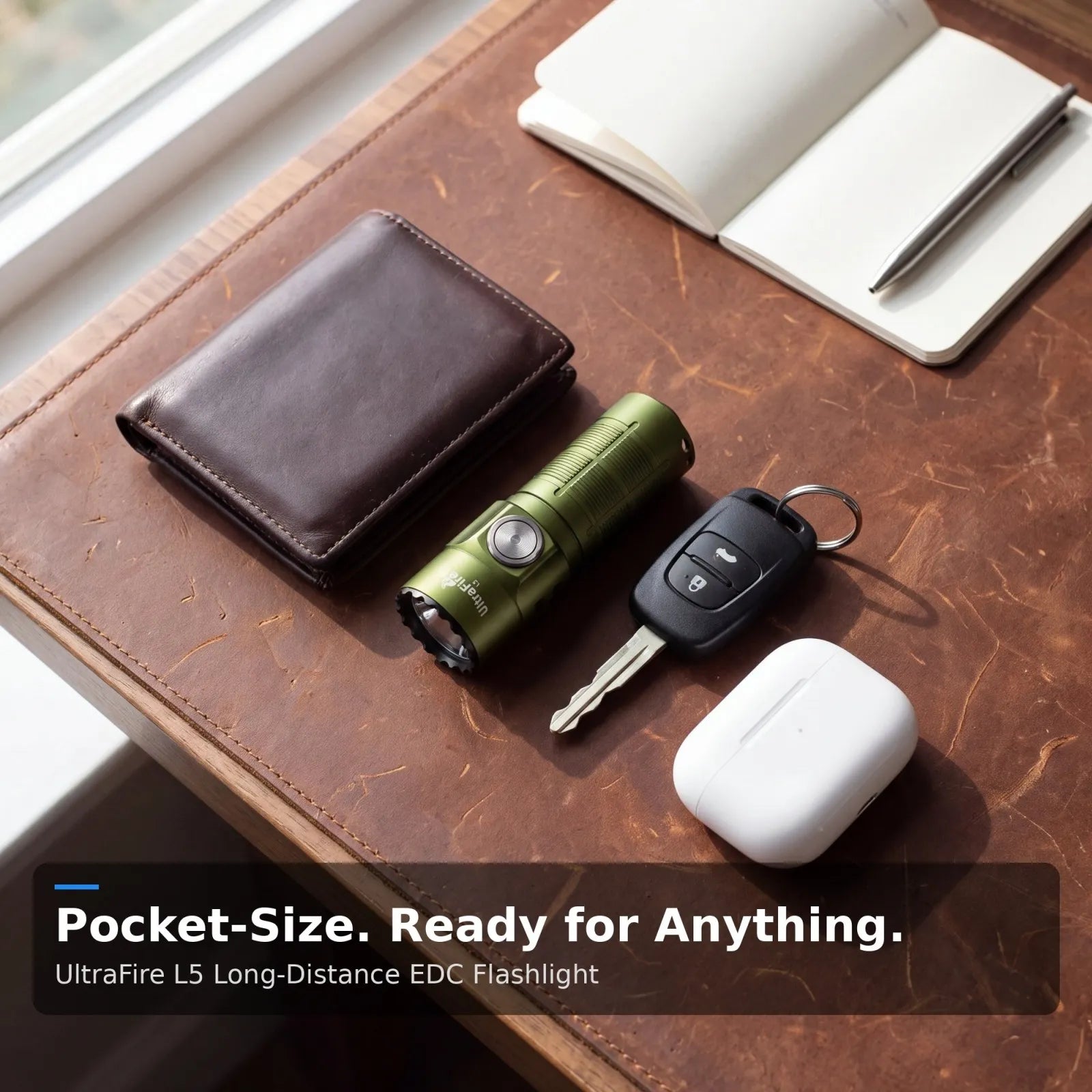 UltraFire® L5 Long-Distance EDC Flashlight