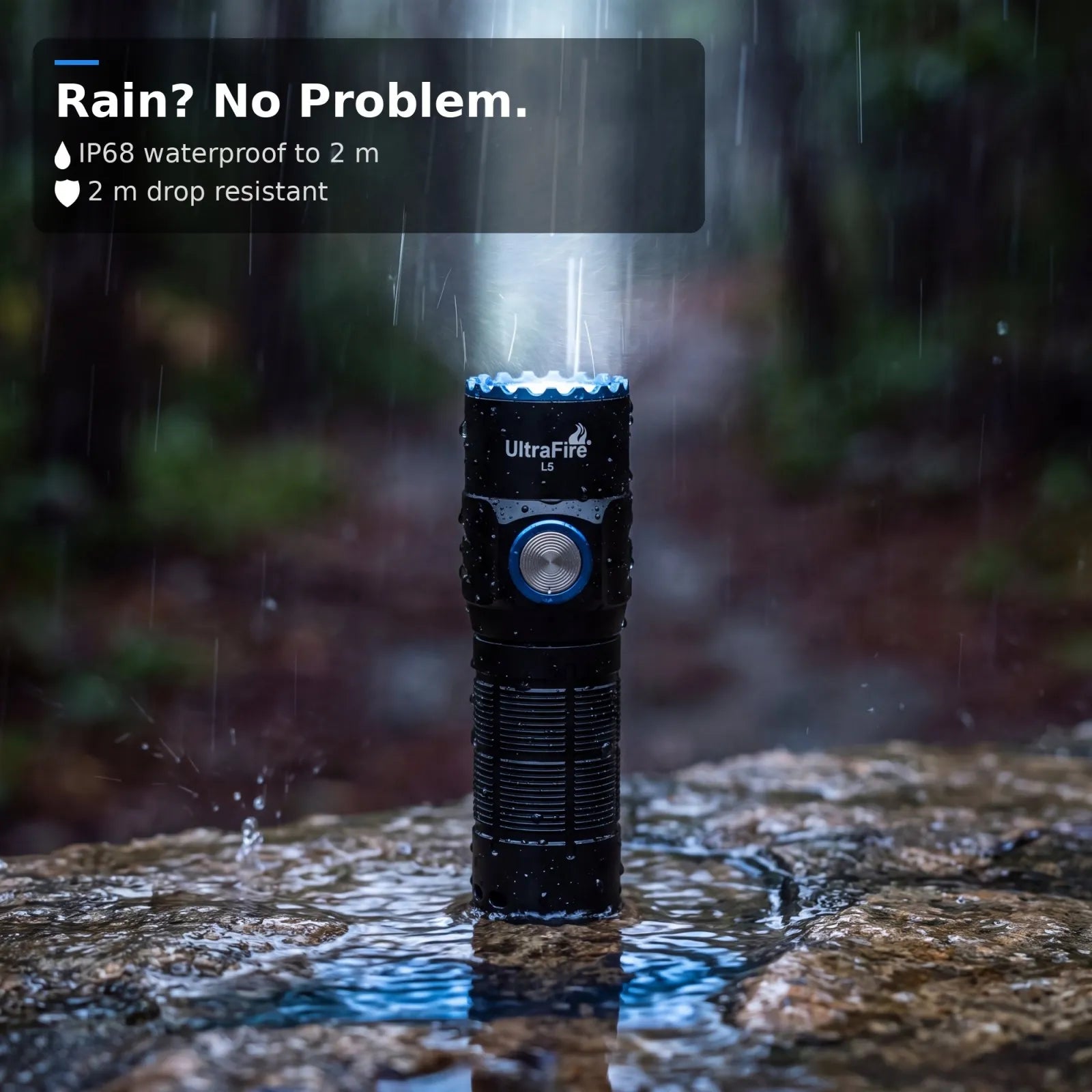 UltraFire® L5 Long-Distance EDC Flashlight