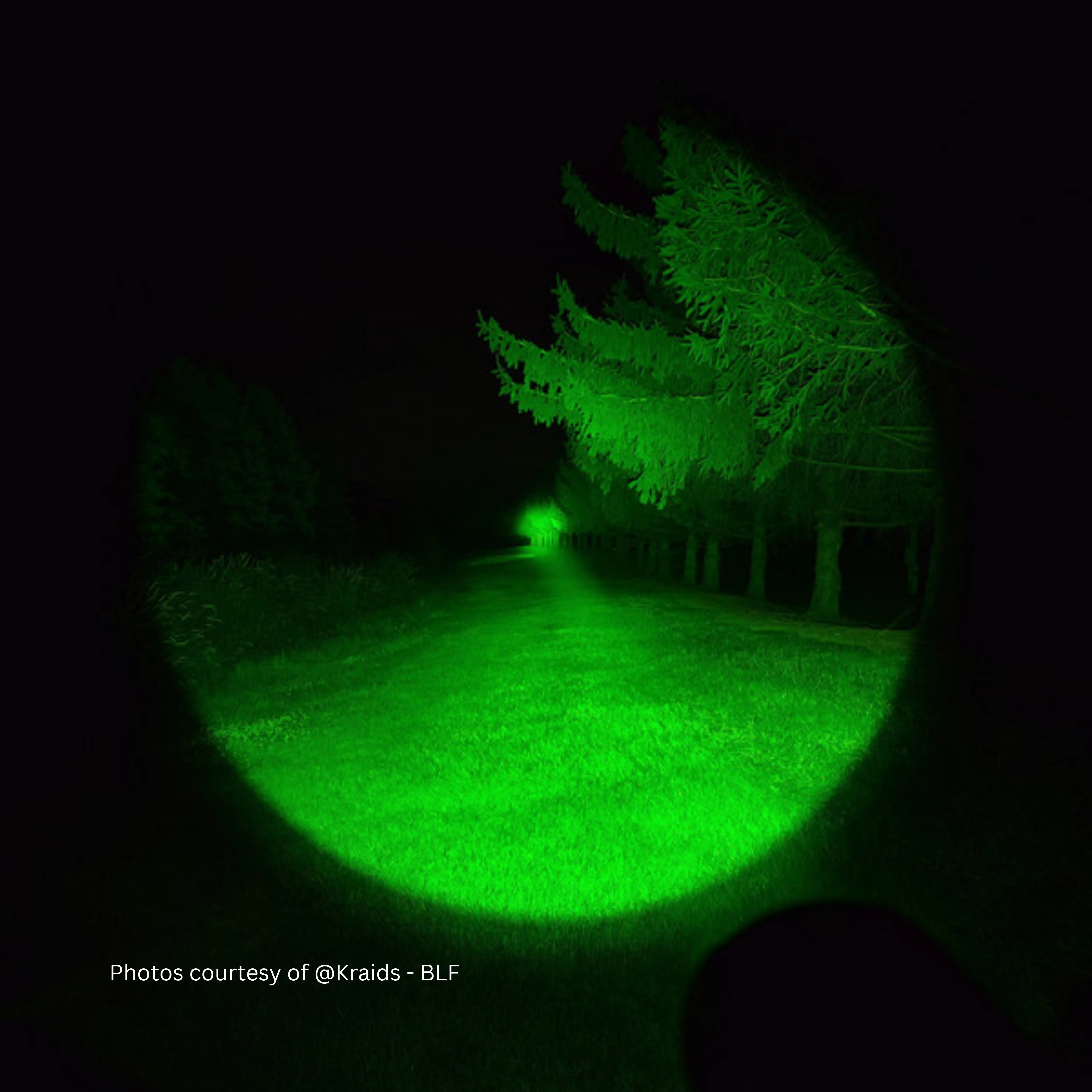 UltraFire® LG20X PRO Green Led Flashlight