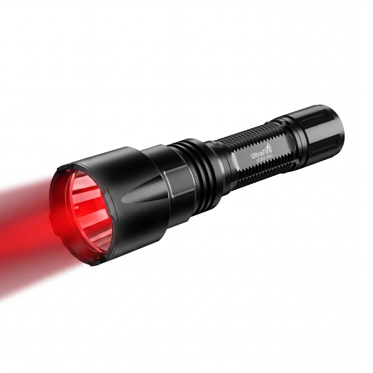 UltraFire® LR20X PRO Red Led Flashlight Bundle 1