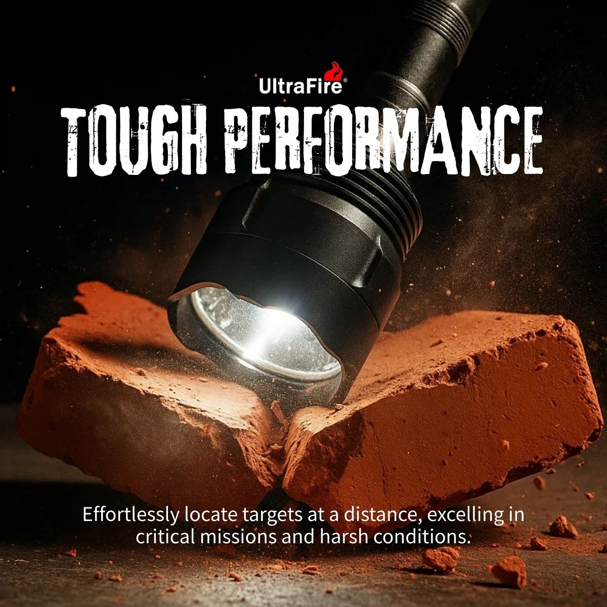 UltraFireMAX03Heavy-DutyFlashlight-2500LM - UltraFire