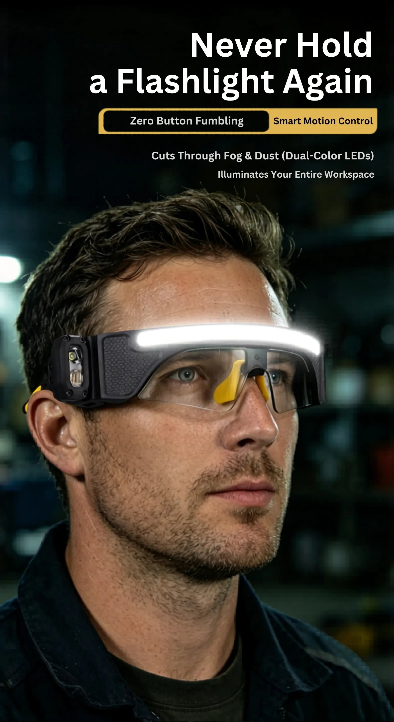 UltraFire® MEC-X2 LED Glasses