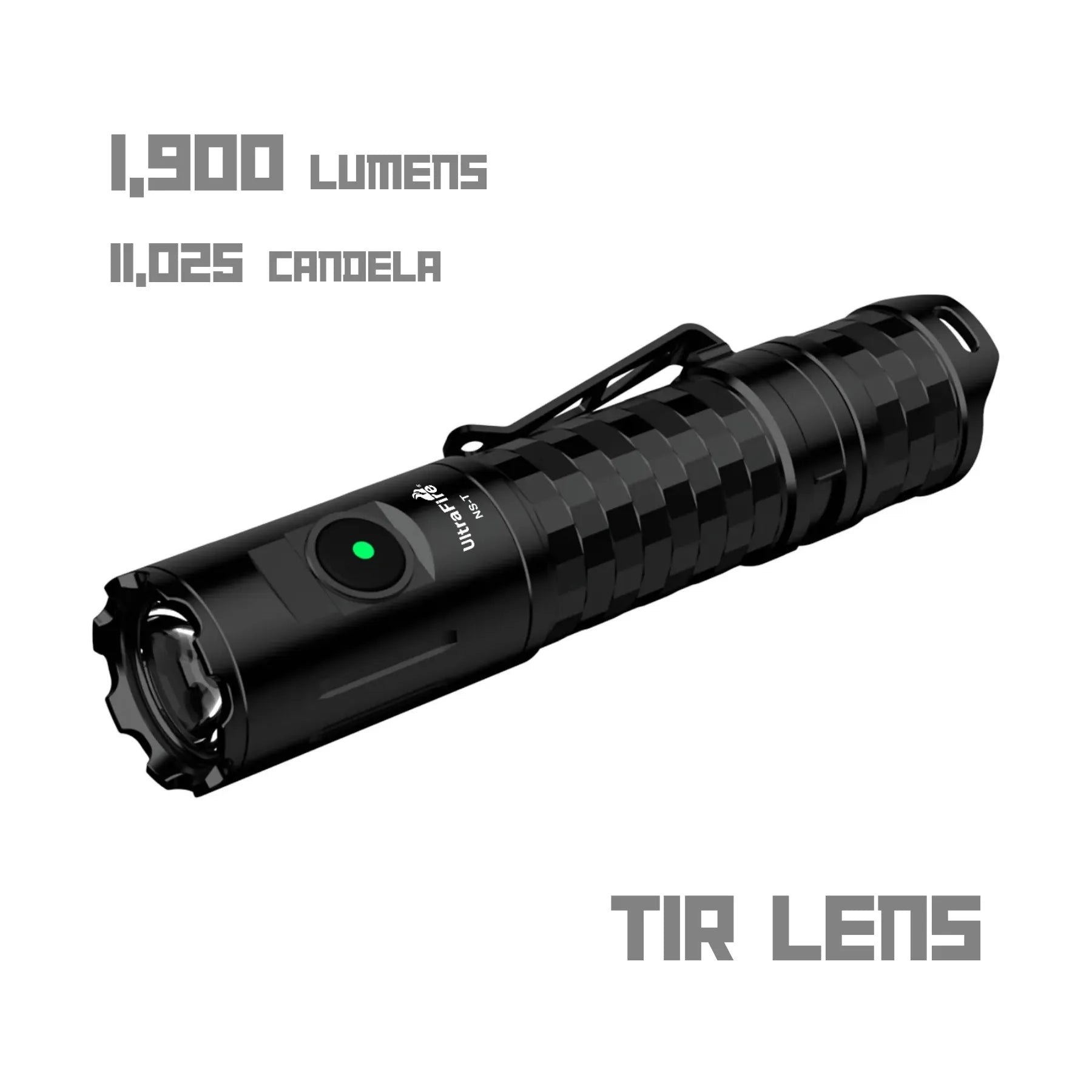 UltraFire® NS-T Rechargeable Tactical Flashlight