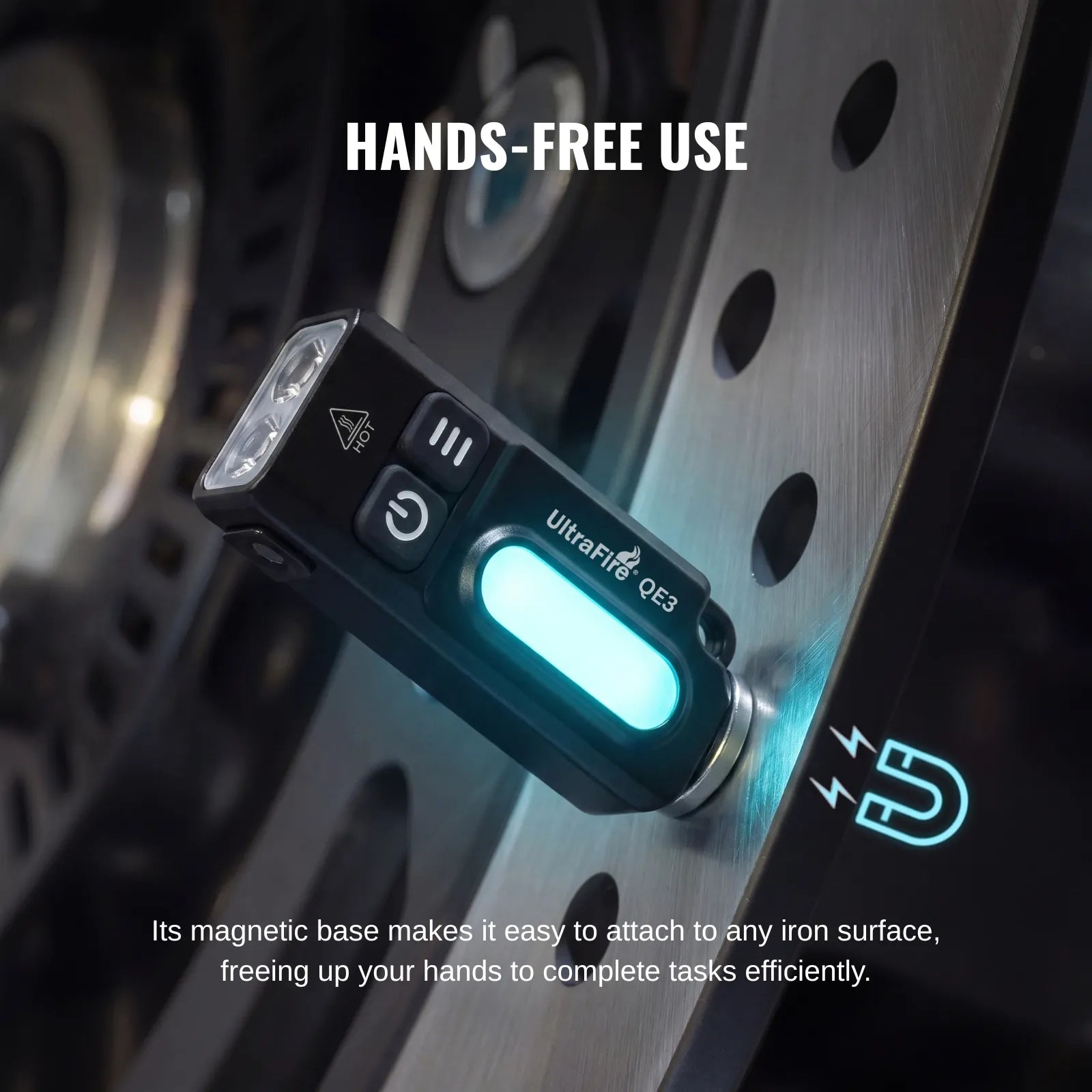 UltraFire® QE3 Mini EDC Flashlight