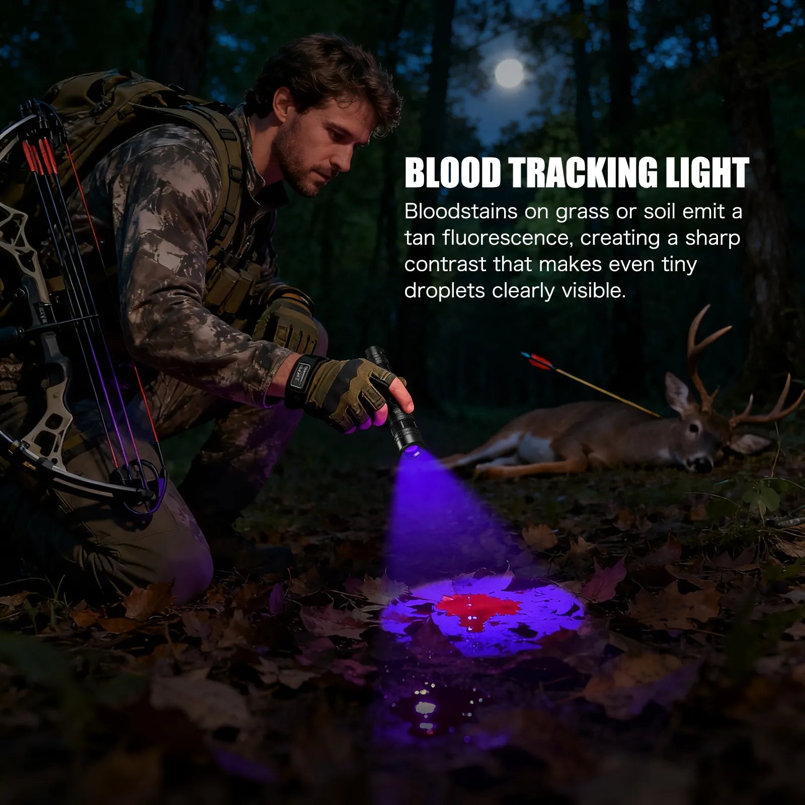 UltraFire RUV3 365nm UV Flashlight