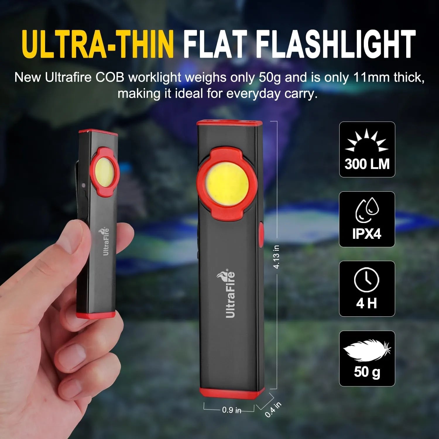UltraFire® S1-MINI EDC Flashlight