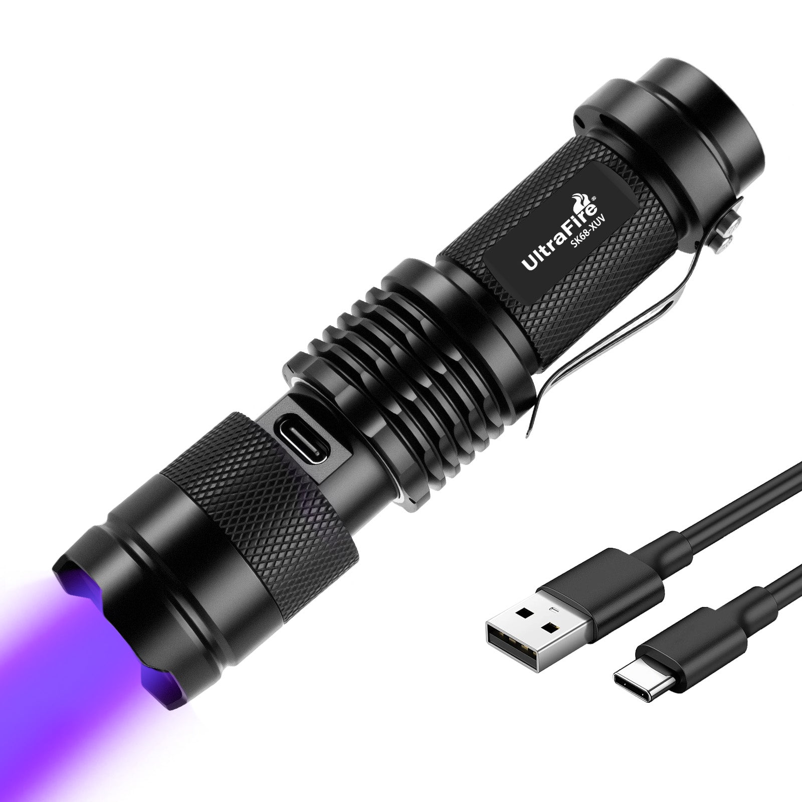 UltraFire® SK68-XUV Flashlight