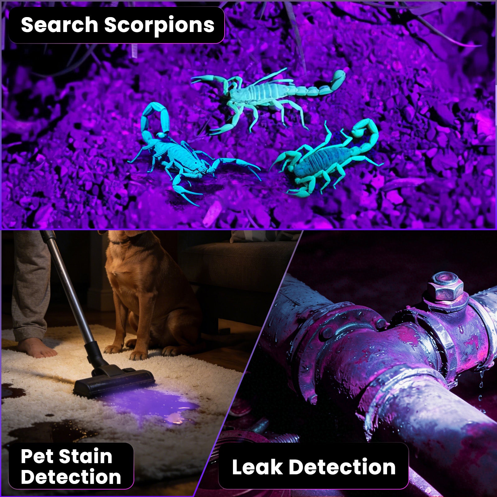 UltraFire® SK68-XUV Flashlight