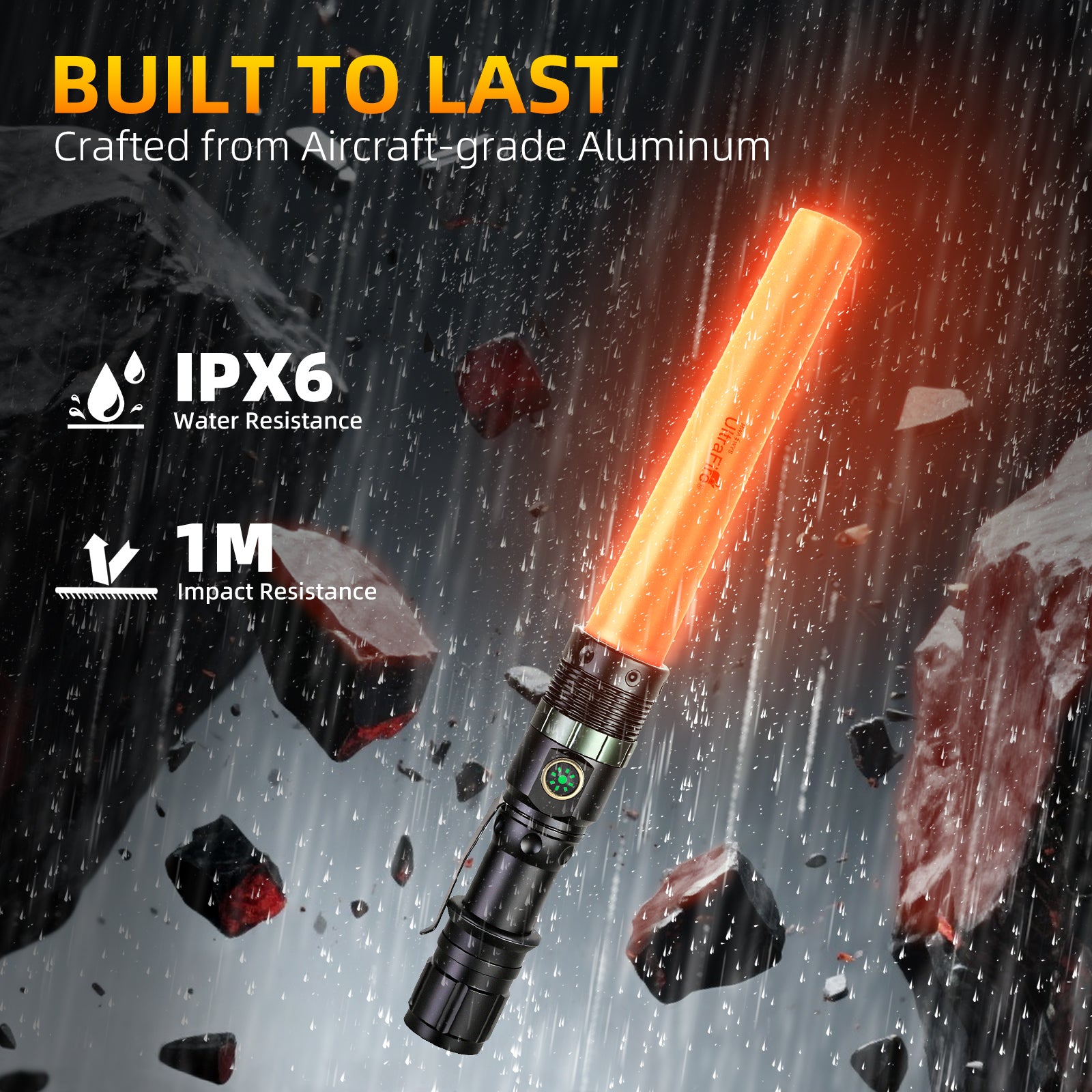 UltraFire UF-303X Rechargeable Traffic Wand