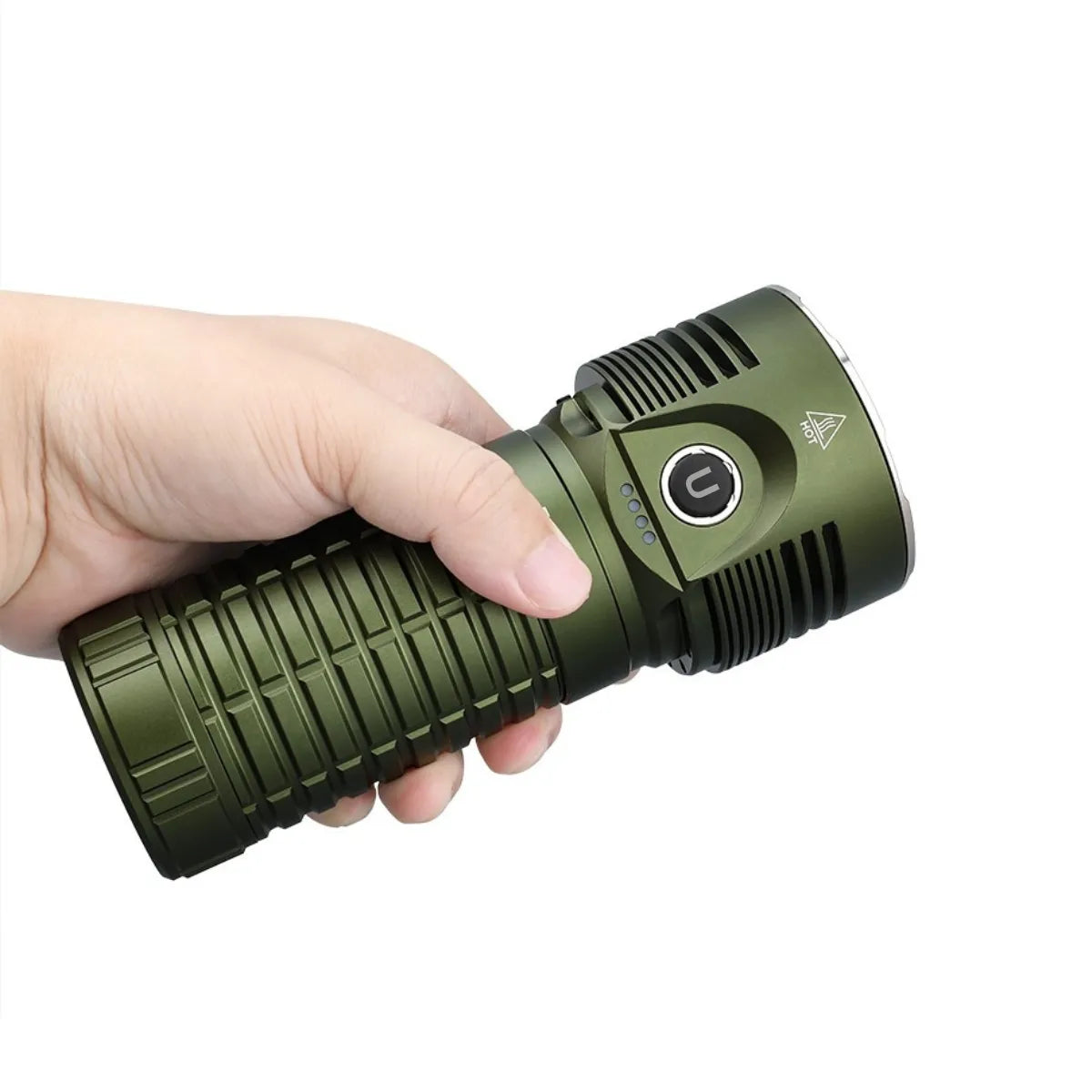 UltraFire V20K Rechargeable Floodlight Flashlight – 20,000 Lumens | 530m Throw | 32,000mAh Battery | 6 LEDs | High Brightness